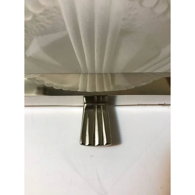 Early 20th Century French Art Deco Sconces by Georges Leleu - a Pair For Sale In New York - Image 6 of 10