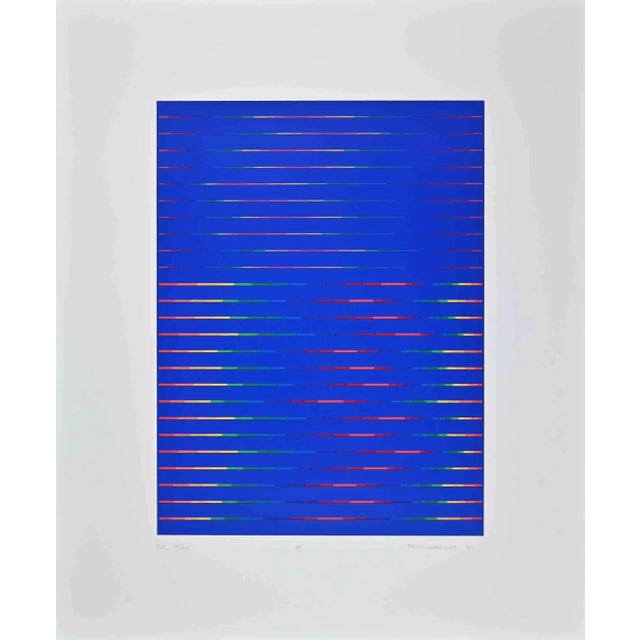 Paolo Minoli, Die Noten, 1992, Screen Print For Sale - Image 3 of 3