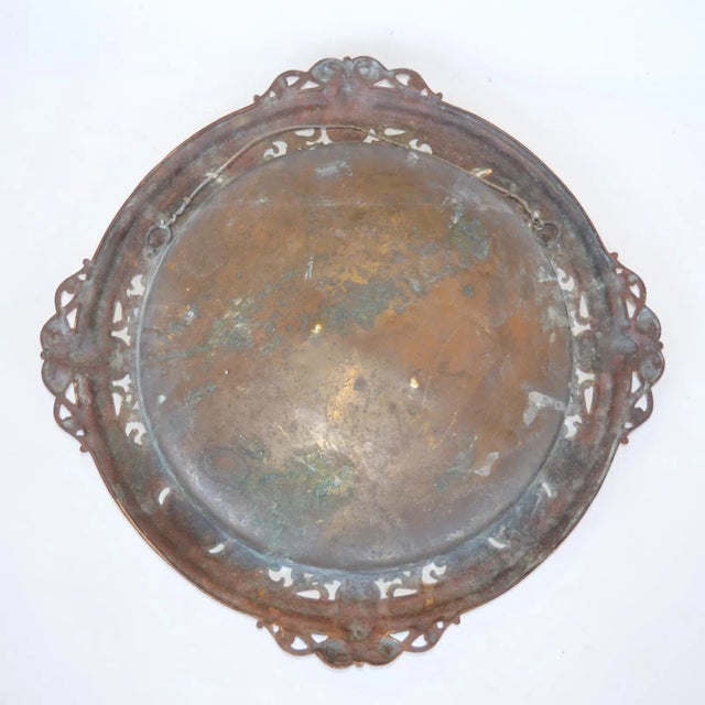 Pair of Deep Relief Figural Metal Wall Plaques, Late 19th Century.