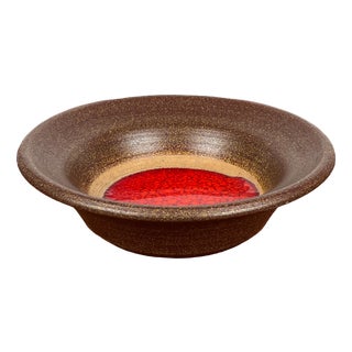 Mid-Century Danish Studio Pottery Bowl from Michael Andersen, Bornholm, 1960s For Sale