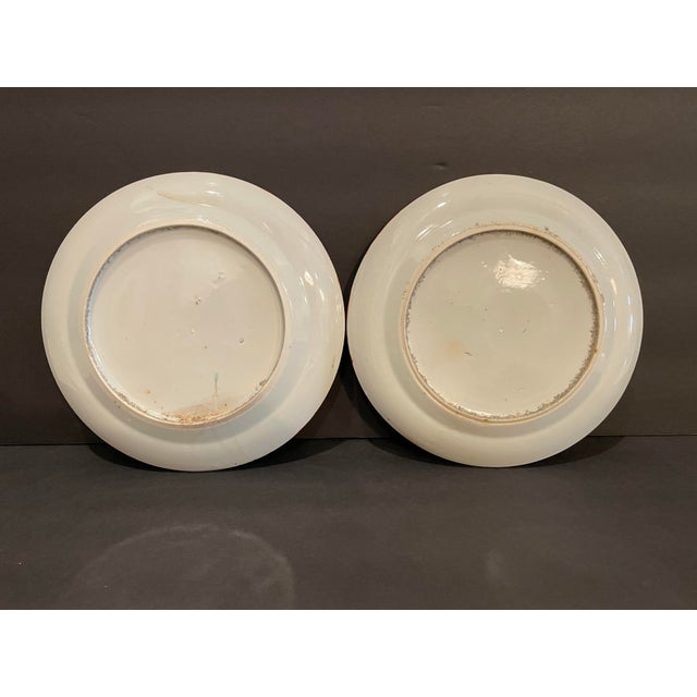 Antique Pair of Rose Medallion Chinese Plates For Sale - Image 10 of 10