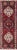 Boho Chic Tabriz Red/Beige Wool Runner Rug- 3'2'' X 9'0'' For Sale - Image 10 of 10