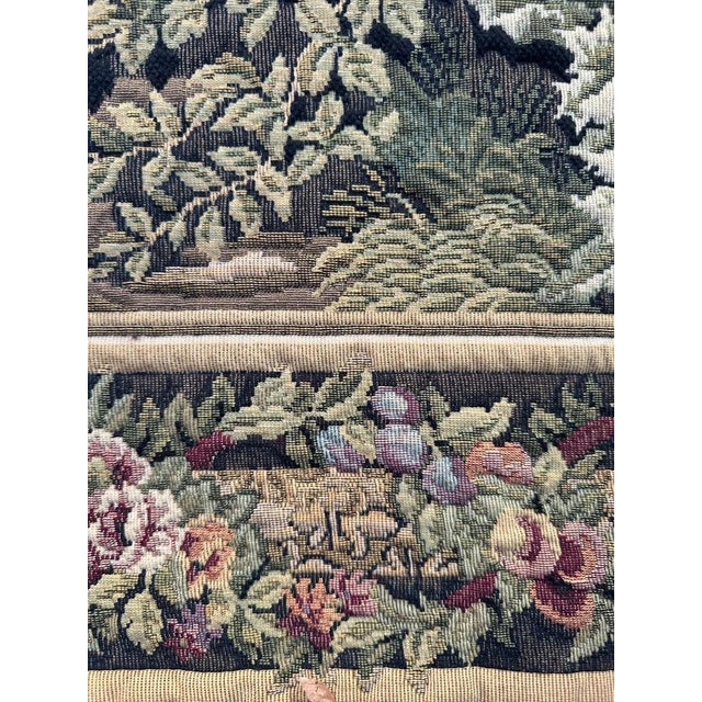 Vintage French Jaquar Tapestry, 1970s For Sale - Image 12 of 18