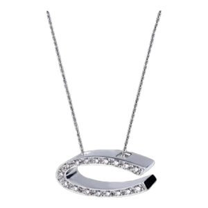 Canturi 18ct White Gold Diamond Pendant Necklace 0.20ct 7.4g