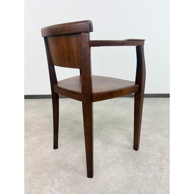 Vintage Art Deco Armchairs, 1920s, Set of 4 For Sale - Image 9 of 10