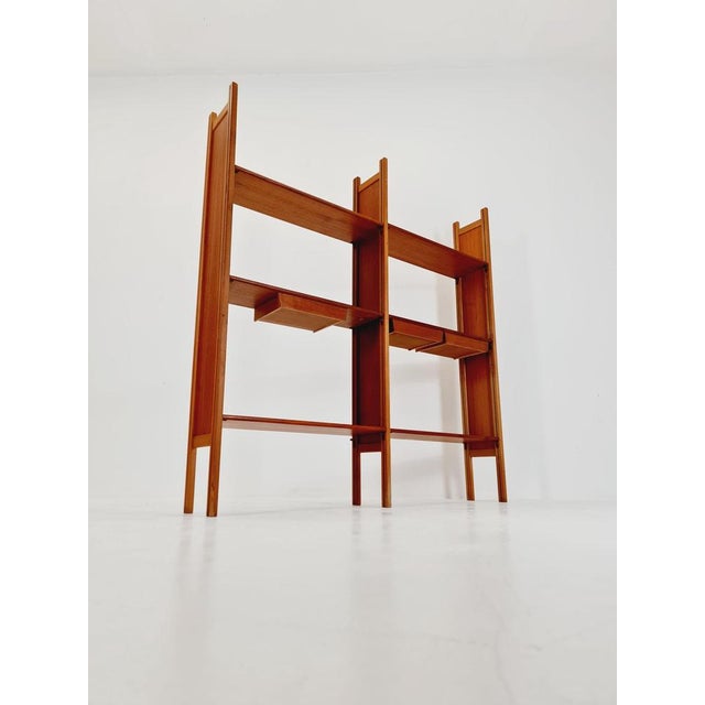 Vintage Danish Freestanding Bookshelf System in Teak by Bengt Ruda, 1960s For Sale - Image 6 of 11