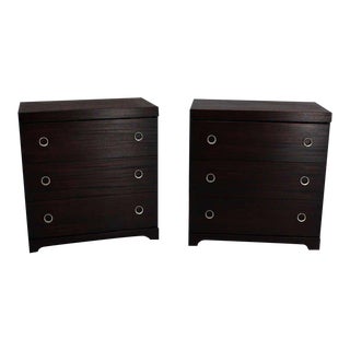 1950s Mid Century Modern Bachelor Chests - a Pair For Sale