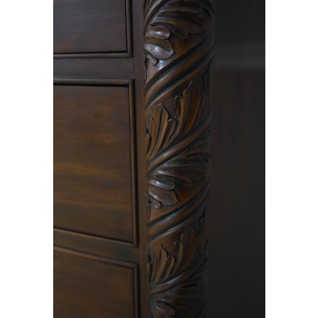 Stickley Antiquities Collection Mahogany High Chest For Sale - Image 9 of 14