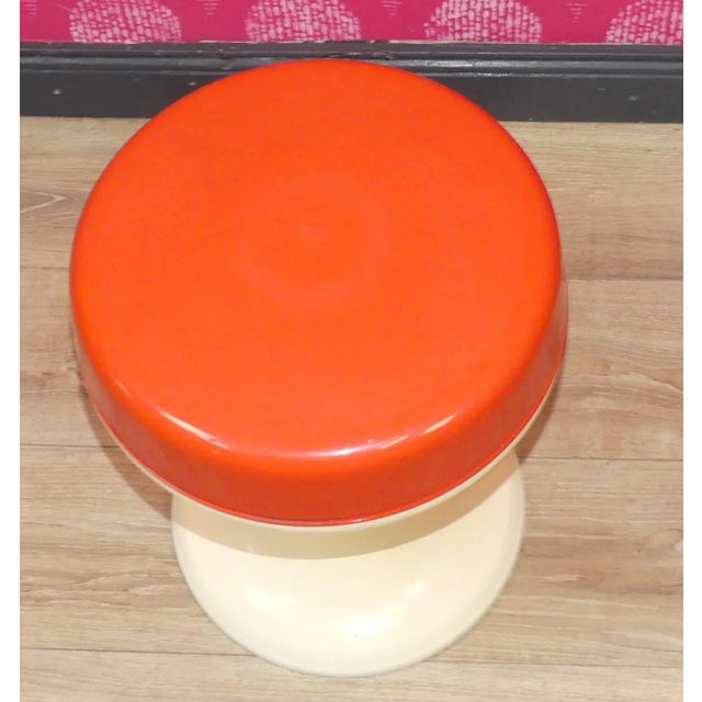 Cool original decorative piece design classic from emsa cute little stool early version 60s classic made of plastic tulip...