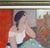 Michel Sarazin, Portrait of a Pensive Woman, 2000s, Oil Pastel on Board, Framed For Sale - Image 6 of 18