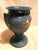 VTG Roseville Pottery Blue Trophy Vase C. 1947 1ur-8 Snowberry Pattern Approximately 8.5” X 6.5” X 5.5” For Sale - Image 10 of 12