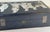 Mid 20th Century Asian Geisha Girl Scene Mother of Pearl Inlaid Black Lacquer Jewelry Box For Sale - Image 4 of 9