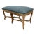 Vintage Louis XV Style Upholstered Window Bench For Sale