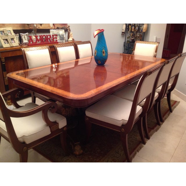 Baker English Regency Dining Room Table Chairish