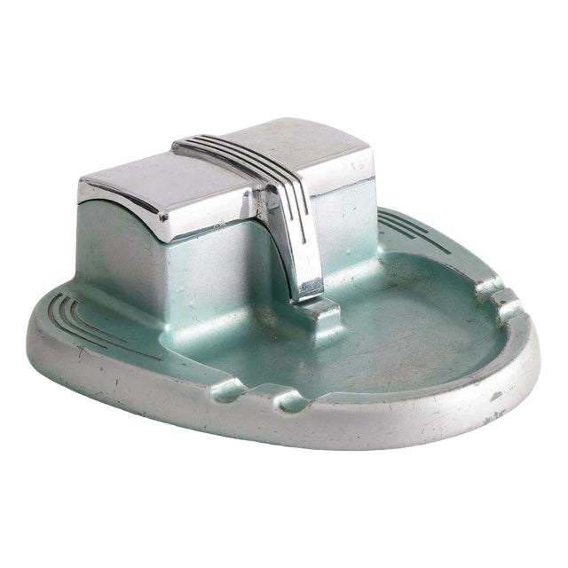 British Art Deco Cigarette Tray by Joseph Lucas, 1930s For Sale