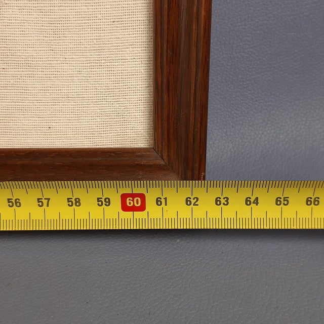 Francesco Catalano, Abstract Composition, 1970s, Oil on Canvas, Framed For Sale - Image 9 of 11