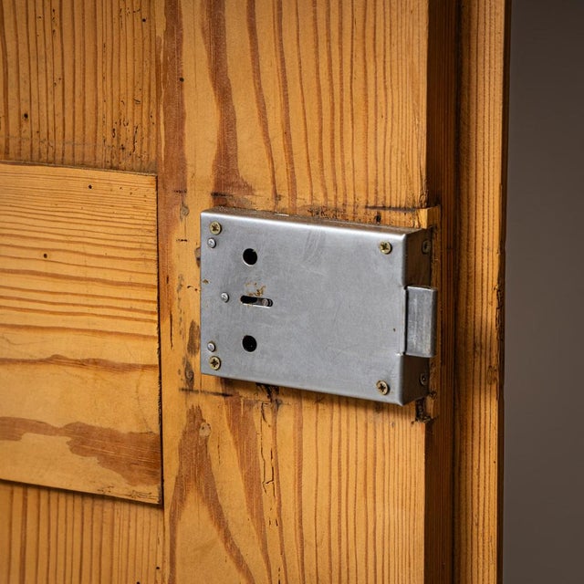 Rural Softwood Armoire, Early 19th Century For Sale - Image 4 of 9