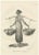 Paper Karl Joseph Brodtmann, Malaysian Girl Carrying Goods, 1836, Paper For Sale - Image 7 of 7