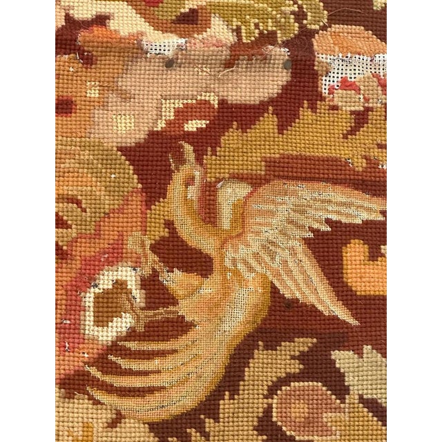 French Needlepoint Panel Tapestry, 1890s For Sale - Image 15 of 18