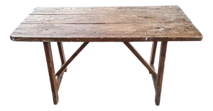 Rustic Wooden Table, 1900s