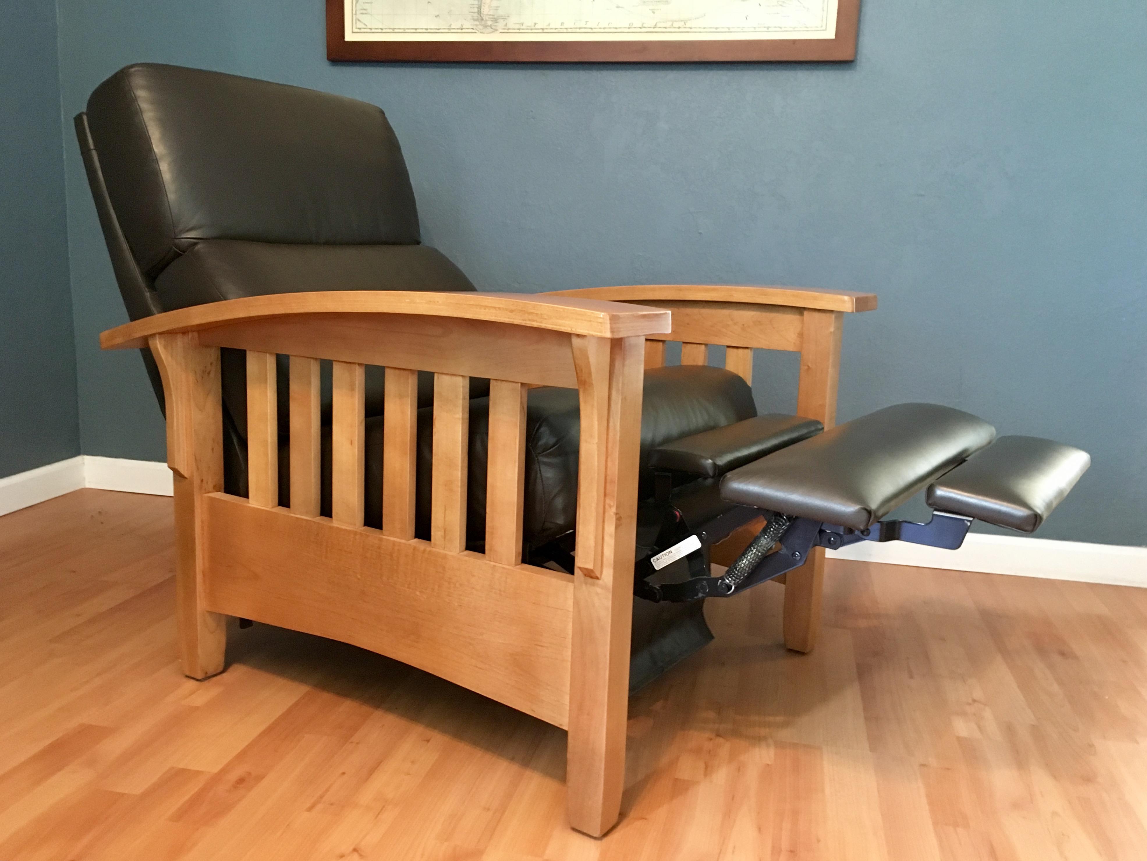 Ethan Allen Mission Recliner | Chairish