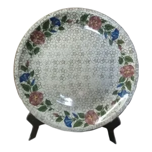 1960s Hayden Pottery Hand Painted Round Platter