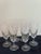 1970s "Diamant" Crystal d'Arques-Durand France 6" Tall Champagne Fluted Set of Six(6) For Sale - Image 17 of 18