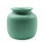 Chartreuse Green Ceramic Vase with Matte Finish by Giovanni Gariboldi, Italy, 1960s For Sale - Image 8 of 8