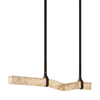 Signe Pendant Lamp by United Alabaster For Sale