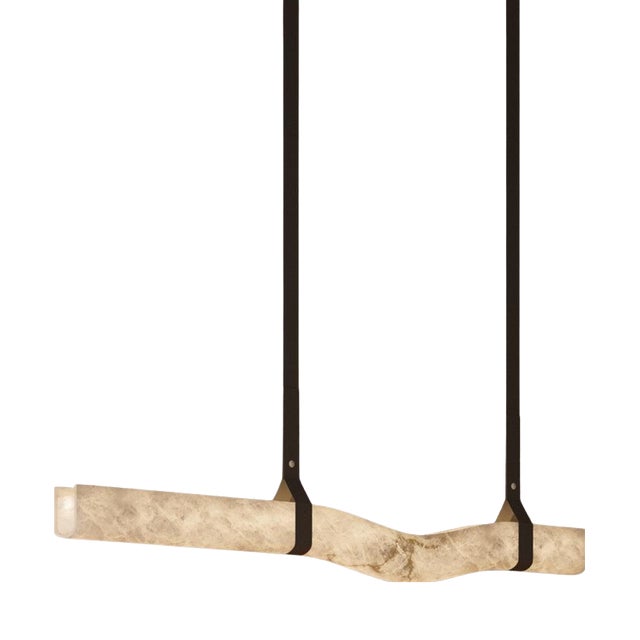 Signe Pendant Lamp by United Alabaster For Sale