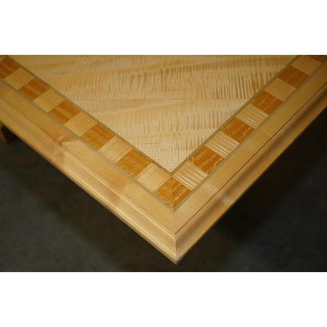 Sycamore Dining Table David Linley for Gary Barlow For Sale - Image 16 of 18