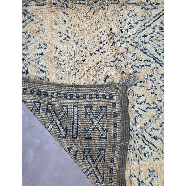 1980s Vintage Beni Mguild Rug - 9.6 X 7 Ft For Sale - Image 5 of 6