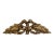 Vintage Carved Giltwood Louis XVI Ribbon Bow & Laurel Wall Ornament – 19" For Sale
