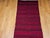 Vintage Turkish Hand Woven Kilim Runner, Wool & Cotton, Stripe Design, 3' x 12' For Sale - Image 9 of 15