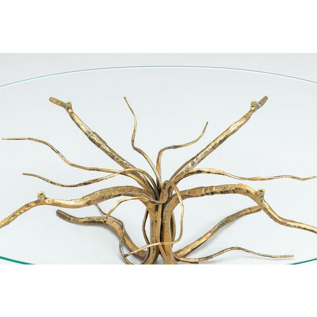 Brutalist Tree-Shaped Coffee Table from Salvino Marsura, Italy, 1970s For Sale - Image 11 of 17