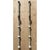 Vintage Metal Ball Finial Wall Sconces - A Pair For Sale In West Palm - Image 6 of 12
