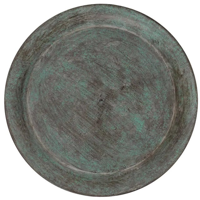 2020s Nigel Bird Bath - Antique Dark Green For Sale - Image 5 of 7