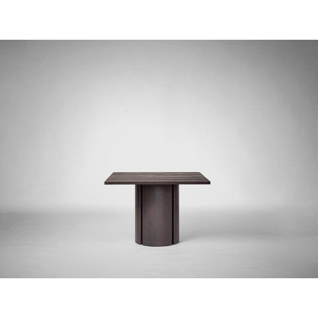 Aperta C2 120 Square Dining Table in Oak by Mokko Amsterdam For Sale - Image 6 of 8
