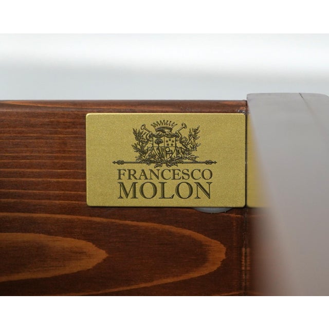 Pair Francesco Molon Italian 3 Drawer Chest Dressers For Sale - Image 18 of 18