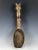 African art, tribal art Baule Spoon from Ivory Coast . Made of wood. Very good and excellent condition.