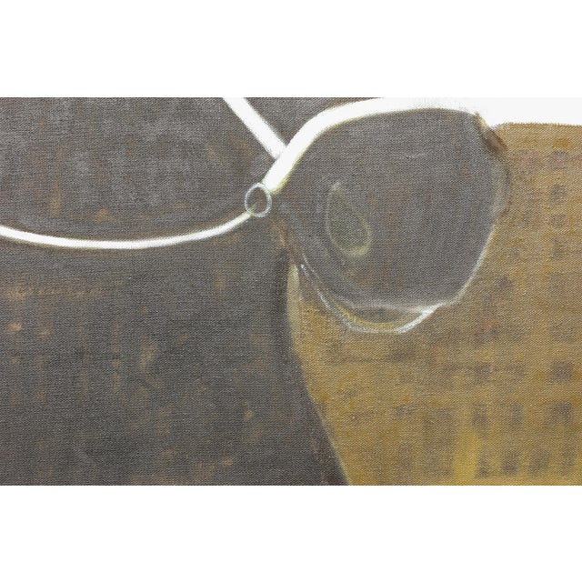 Contemporary Equestrian Portrait. Large Horse Oil Painting 200 X 180 Cm For Sale - Image 10 of 12
