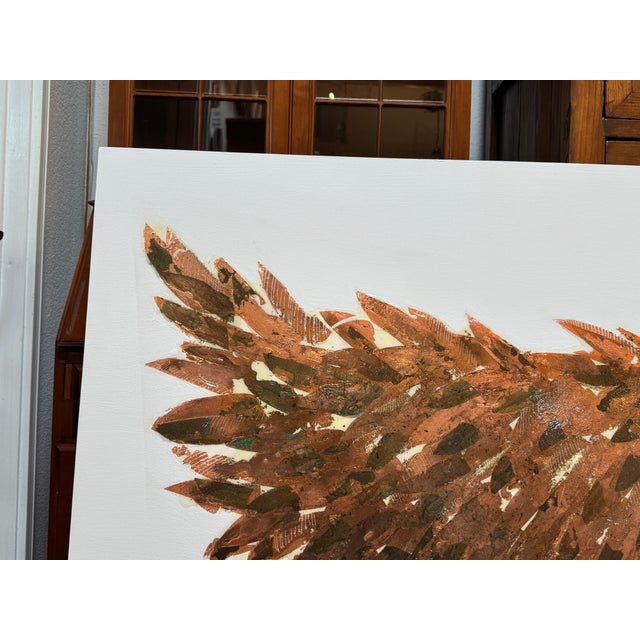 Alissa Madden Design Outstretched Wings on Canvas, Signed For Sale - Image 14 of 16