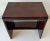Beautiful Art Deco Side Table in Rosewood. Elegant and minimalist straight line. High Gloss Lacquer finish on Rosewood...