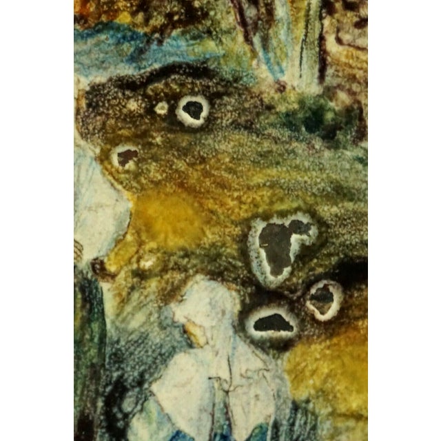 Hand-Decorated Ceramic Plate by Cantagalli For Sale - Image 3 of 18