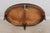 Ethan Allen Avenue Mahogany Oval Coffee Table For Sale - Image 12 of 15