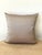 Pair of Luxe Lilac Pillows With Metallic Trim For Sale - Image 4 of 7
