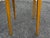 Wood 20th C. Shaker Crafted Mustard Yellow Accessory Table - Artisan and Heavily Detailed For Sale - Image 7 of 9
