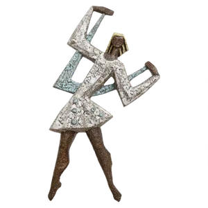 Stylized Girl Figure from Amphora, 1960s