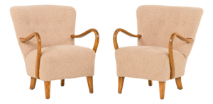 Armchairs by Alfred Christensen, Denmark, 1950s, Set of 2