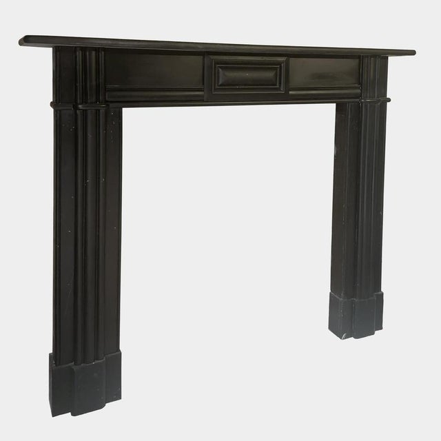 Late 18th Century Antique George III Irish Kilkenny Marble Fireplace Mantel, 1780 For Sale - Image 5 of 9